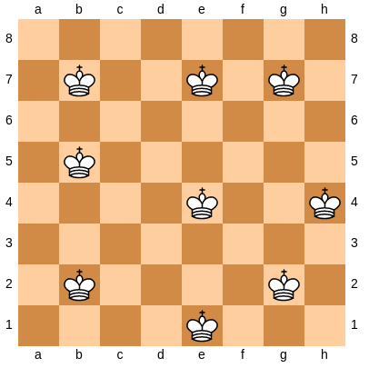 We made a Chess Puzzles App. The board is simplified so that